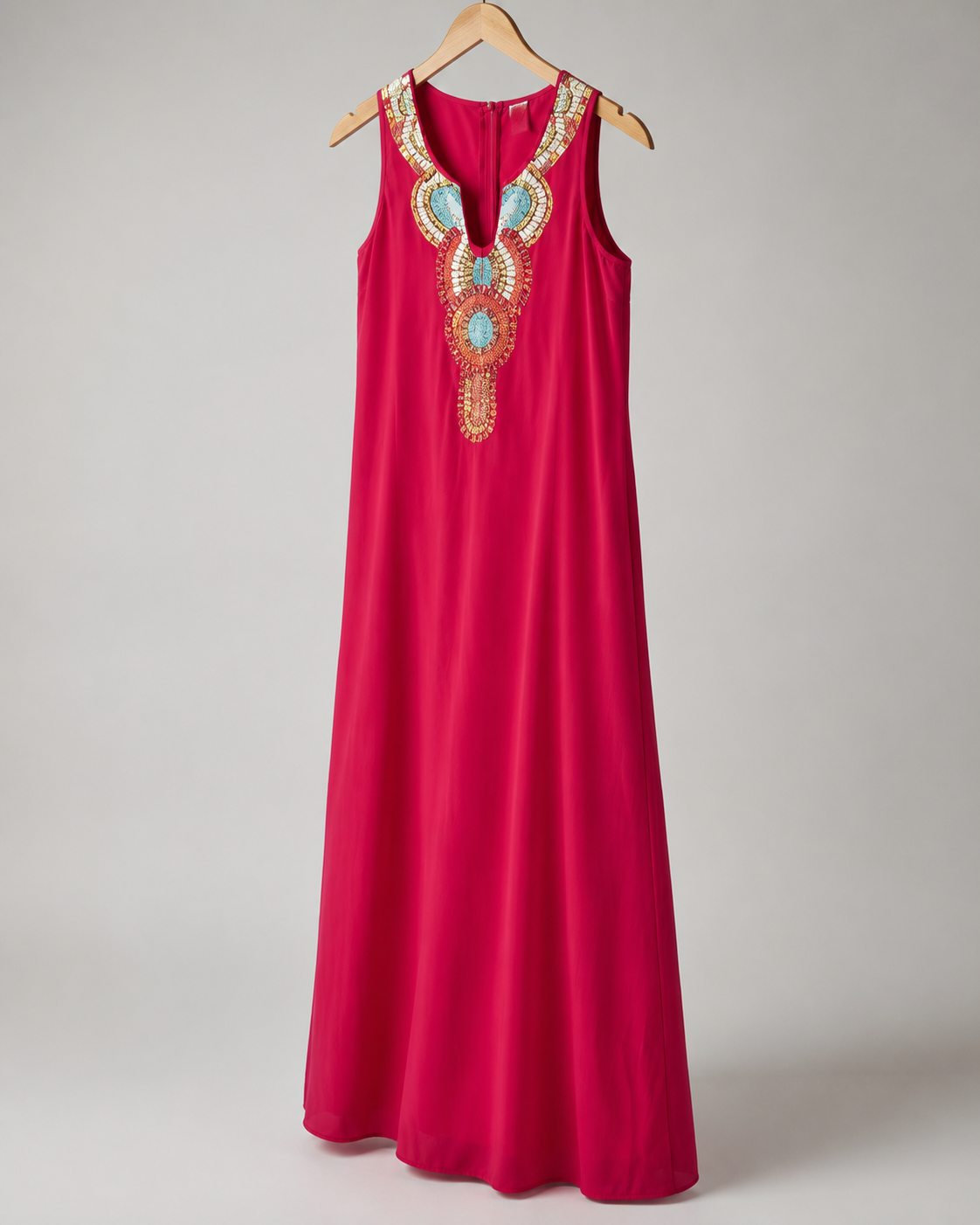Marlowe Tiered Maxi Dress front