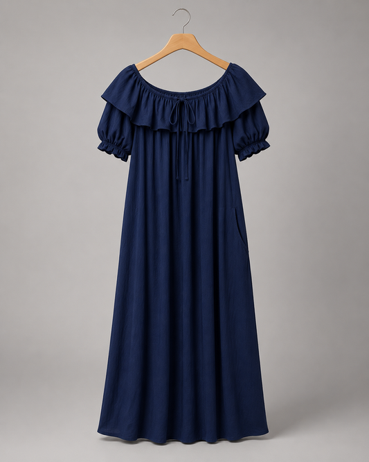 Colette Satin Slip Dress front