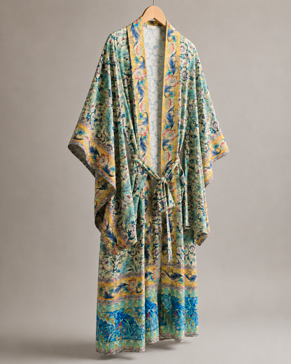 Ophelia Floral Maxi Dress detail