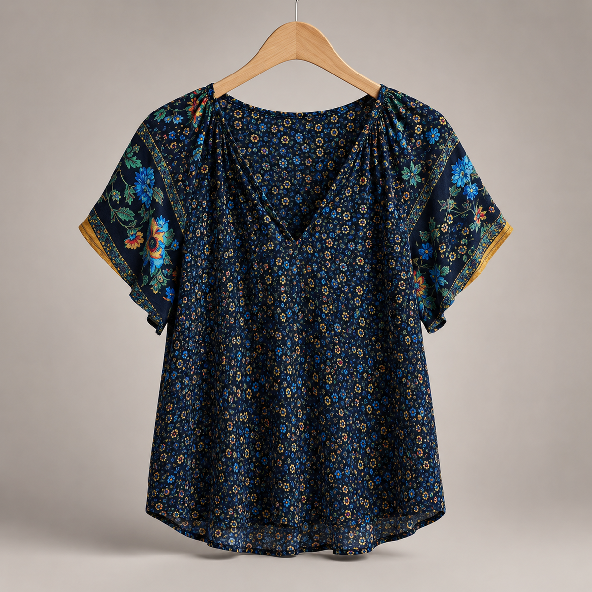 Freya Shirred Sundress front